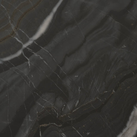 Rumer Black Wood w/ Black Marble Coffee Table from Mercana - Luna Furniture