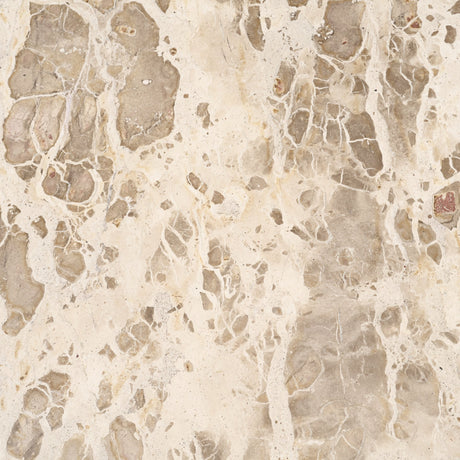 Rivaro Solid Beige Marble Round Dining Table from Mercana - Luna Furniture