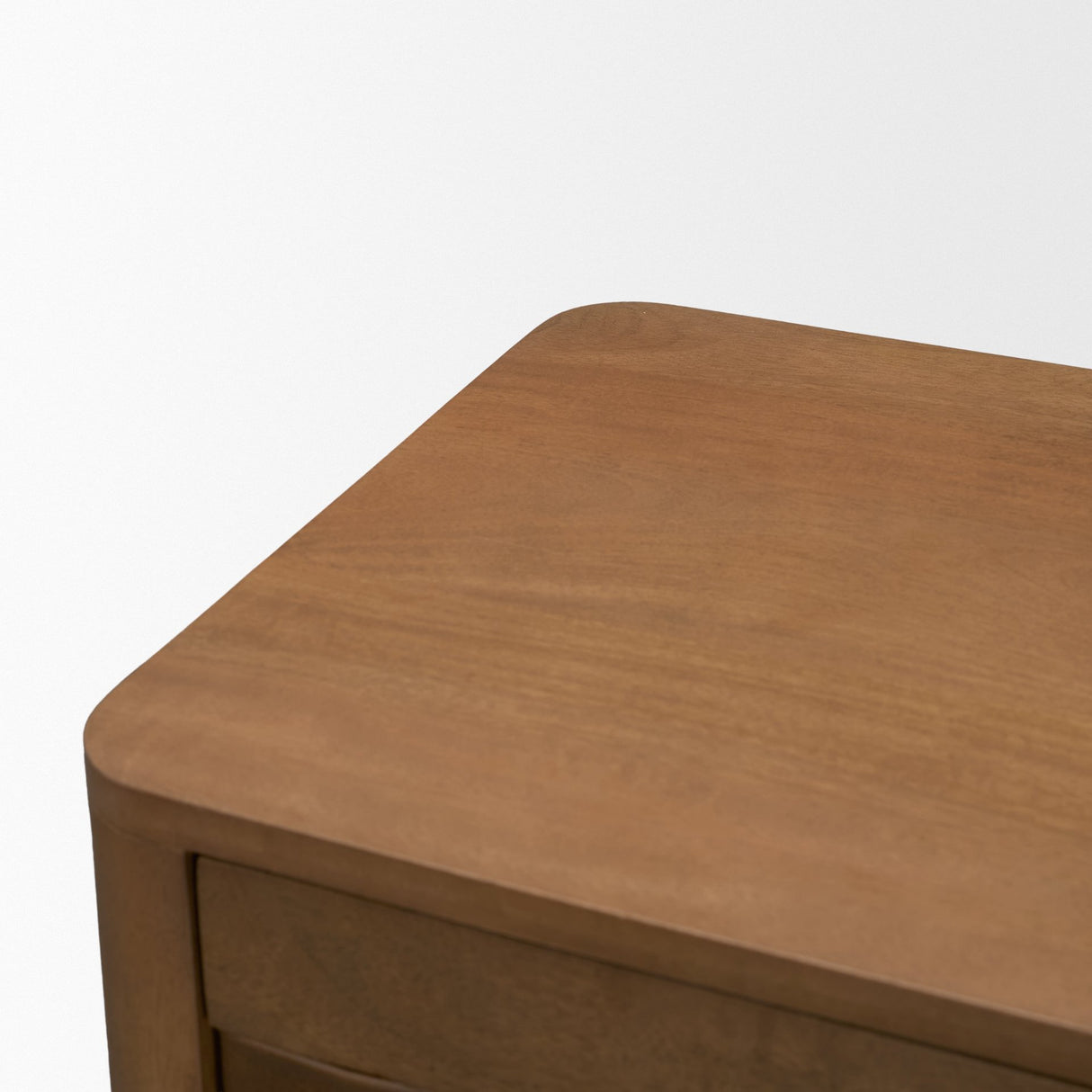 Wexlan Solid Wood w/ Leather Weave 4 Door Closed Sideboard from Mercana - Luna Furniture