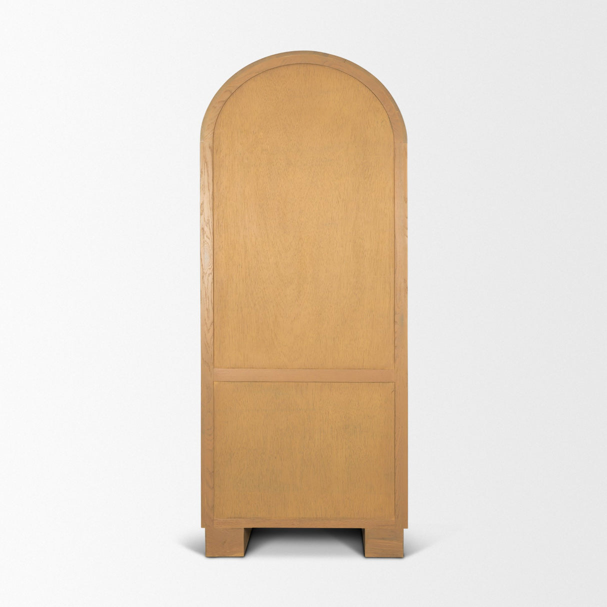 Hawthorne Solid Oak Wood w/ Glass Curio Cabinet from Mercana - Luna Furniture