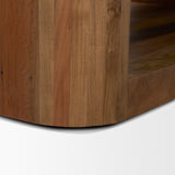 Dunmore Solid Wood Rectangular Open Shelf Coffee Table from Mercana - Luna Furniture