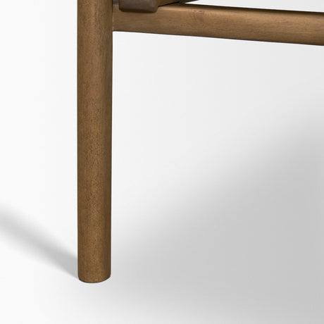 Riven Oak Wood Rectangular Coffee Table from Mercana - Luna Furniture