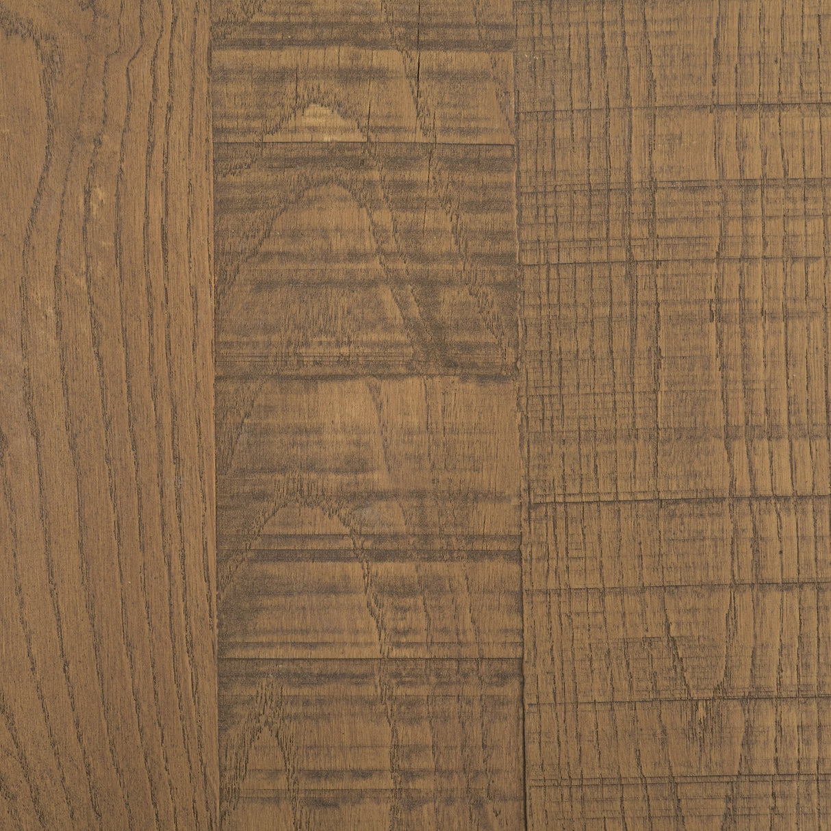 Riven Oak Wood Square Side Table from Mercana - Luna Furniture