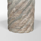 Ravello 42" Pink Marble Swirl Pedestal Base Round Dining Table from Mercana - Luna Furniture