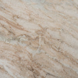 Ravello 42" Pink Marble Swirl Pedestal Base Round Dining Table from Mercana - Luna Furniture