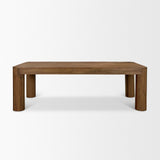 Hewitt 94" Rectangular Smooth Reclaimed Wood Dining Table from Mercana - Luna Furniture