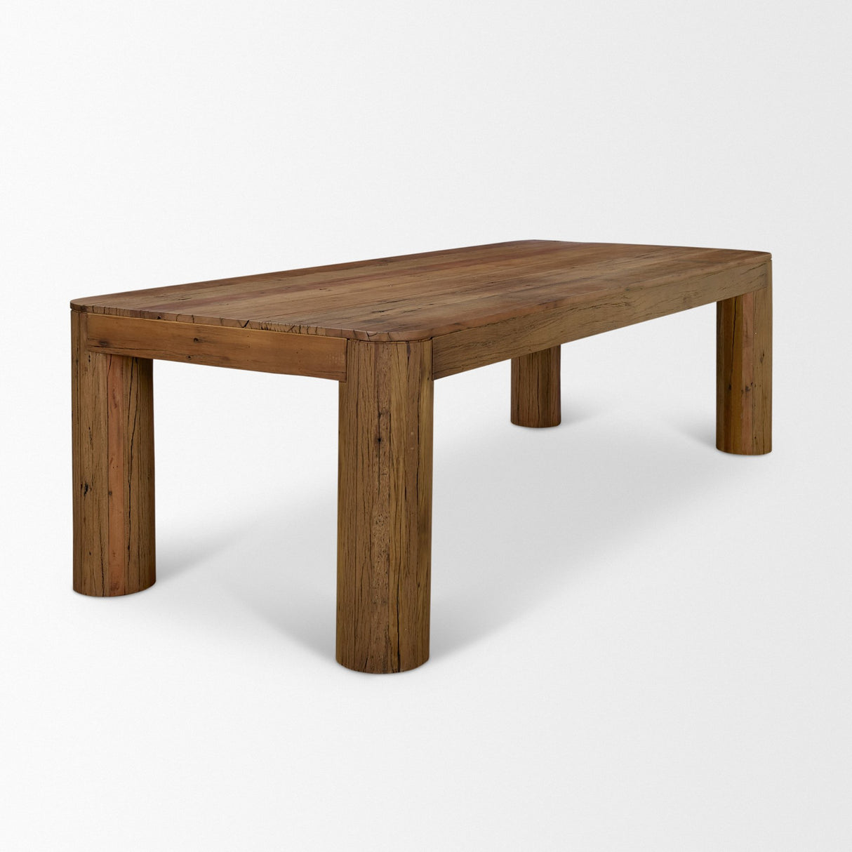 Hewitt 94" Rectangular Smooth Reclaimed Wood Dining Table from Mercana - Luna Furniture