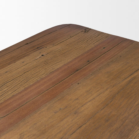 Hewitt 94" Rectangular Smooth Reclaimed Wood Dining Table from Mercana - Luna Furniture