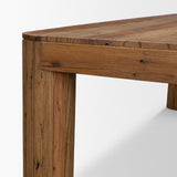 Hewitt 94" Rectangular Smooth Reclaimed Wood Dining Table from Mercana - Luna Furniture