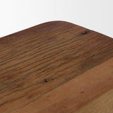 Hewitt Square Smooth Reclaimed Wood Side Table from Mercana - Luna Furniture