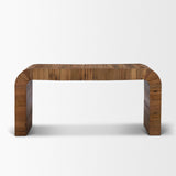 Denton Medium Brown Relcaimed Wood Console Table from Mercana - Luna Furniture