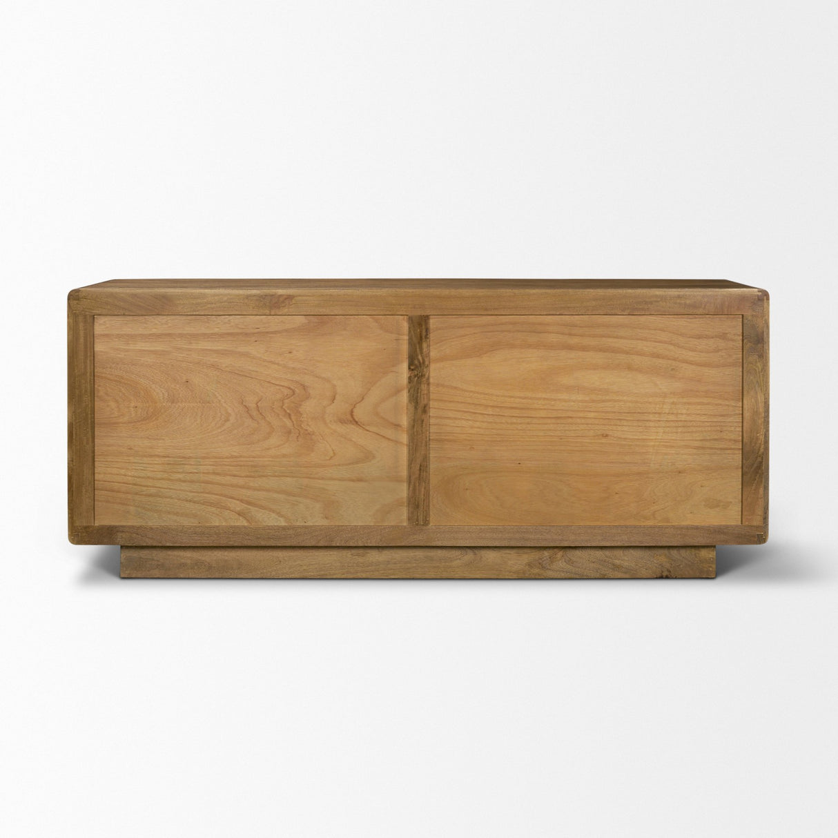 Valterra Dark Brown Wood w/ Cappuccino Marble 4 Door Sideboard from Mercana - Luna Furniture