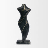 Contour Black Marble Silhouette Decorative Object from Mercana - Luna Furniture