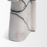 Cavalli Black and White Marble Horse Bookends from Mercana - Luna Furniture