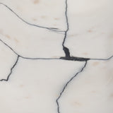 Sintessi Rectangular White Marble Decorative Bowl from Mercana - Luna Furniture