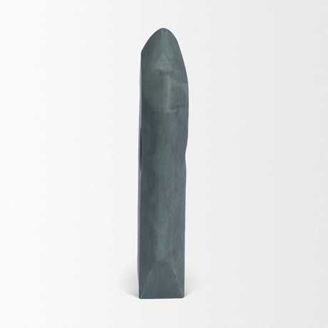 Carico Sculptural Gray Marble Decorative Object from Mercana - Luna Furniture