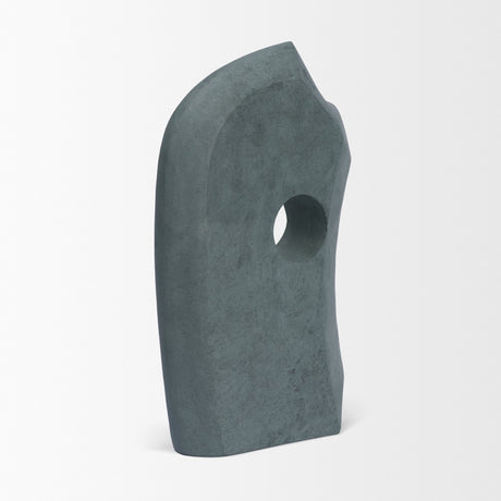 Carico Sculptural Gray Marble Decorative Object from Mercana - Luna Furniture