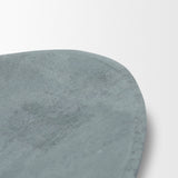 Tria Rounded Triangular Grey Marble Decorative Tray from Mercana - Luna Furniture