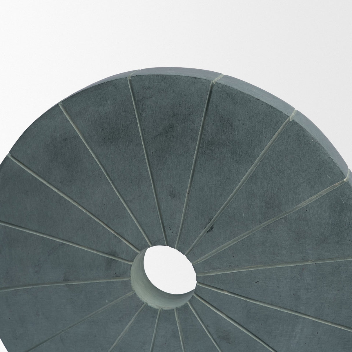 Orin Gray Marble Round Disc Decorative Object from Mercana - Luna Furniture