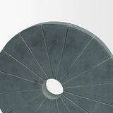Orin Gray Marble Round Disc Decorative Object from Mercana - Luna Furniture