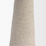 Cono Off-White Marble Cone Shaped Candle Holders (Set of 2) from Mercana - Luna Furniture