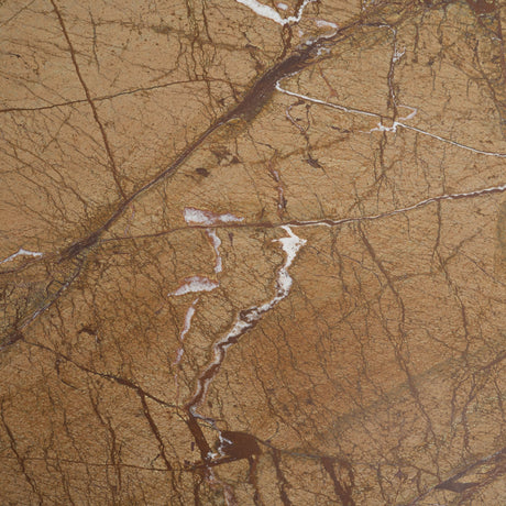 Matteo Solid Rainforest Rust Marble Rectangular Coffee Table from Mercana - Luna Furniture