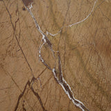 Matteo Solid Rainforest Rust Marble Square Side Table from Mercana - Luna Furniture