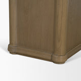 Alden 84" Rectangular Medium Brown Wood Dining Table from Mercana - Luna Furniture