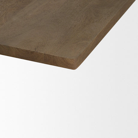 Rooke 84" Solid Wood Extendable Rectangular Dining Table from Mercana - Luna Furniture