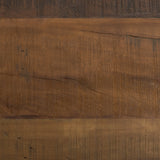 Ashwick Dark Brown Reclaimed Wood Bench from Mercana - Luna Furniture