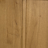 Alcott Brown Wood 4 Door Closed Sideboard from Mercana - Luna Furniture