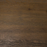 Kendrix Dark Brown Oak Wood Cappuccino Marble 4 Door Closed Sideboard from Mercana - Luna Furniture