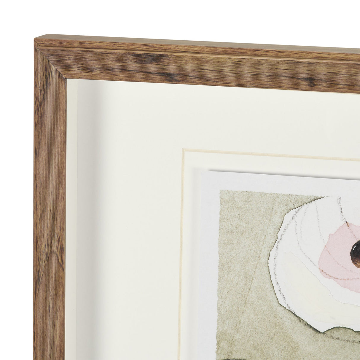 Butterfly Ranunculus I by Mercana Studio Hand-Embellished Framed Artwork Matted under Glass from Mercana - Luna Furniture