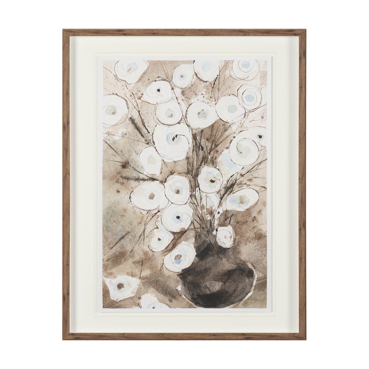 Butterfly Ranunculus II by Mercana Studio Hand-Embellished Framed Artwork Matted under Glass from Mercana - Luna Furniture