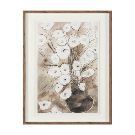 Butterfly Ranunculus II by Mercana Studio Hand-Embellished Framed Artwork Matted under Glass from Mercana - Luna Furniture
