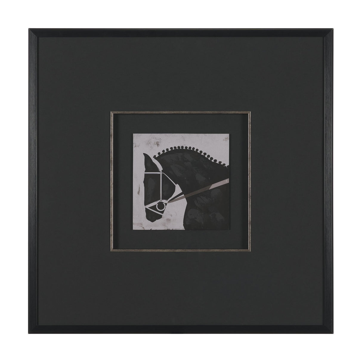Steed 1 by Mercana Studio Hand-Embellished Framed Artwork Matted under Glass from Mercana - Luna Furniture