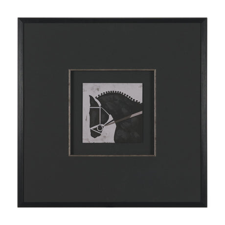Steed 1 by Mercana Studio Hand-Embellished Framed Artwork Matted under Glass from Mercana - Luna Furniture