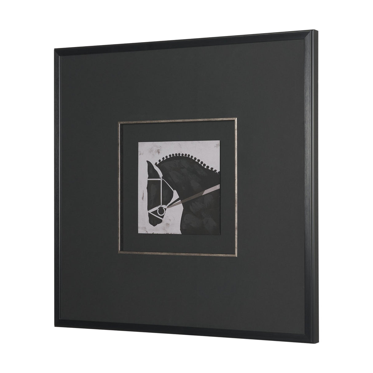Steed 1 by Mercana Studio Hand-Embellished Framed Artwork Matted under Glass from Mercana - Luna Furniture