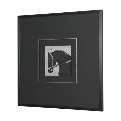 Steed 1 by Mercana Studio Hand-Embellished Framed Artwork Matted under Glass from Mercana - Luna Furniture