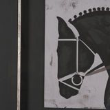 Steed 1 by Mercana Studio Hand-Embellished Framed Artwork Matted under Glass from Mercana - Luna Furniture