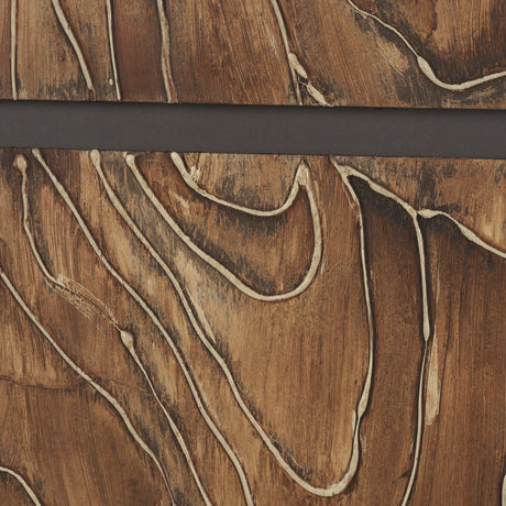 Forest Topography by Mercana Studio Handmade Original Framed Artwork Matted under Glass from Mercana - Luna Furniture