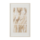 Coastal Topography by Mercana Studio Handmade Original Framed Artwork Matted under Glass from Mercana - Luna Furniture