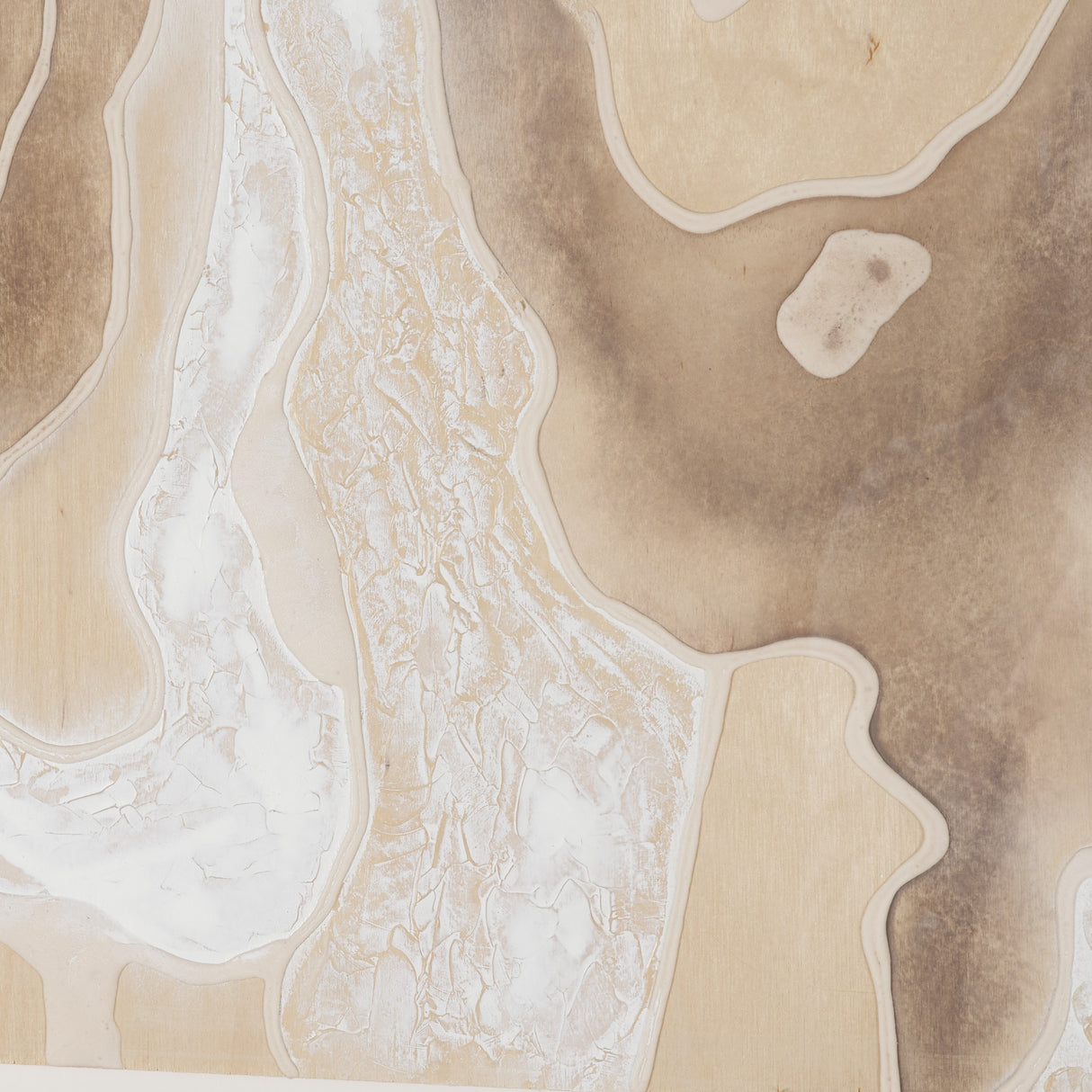 Coastal Topography by Mercana Studio Handmade Original Framed Artwork Matted under Glass from Mercana - Luna Furniture