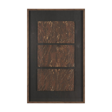 Ochre Drift by Mercana Studio Handmade Original Framed Artwork Matted under Glass from Mercana - Luna Furniture