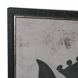 Steed 1 by Mercana Studio Hand-Embellished Textured Framed Canvas Artwork from Mercana - Luna Furniture