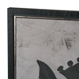 Steed 2 by Mercana Studio Hand-Embellished Textured Framed Canvas Artwork from Mercana - Luna Furniture