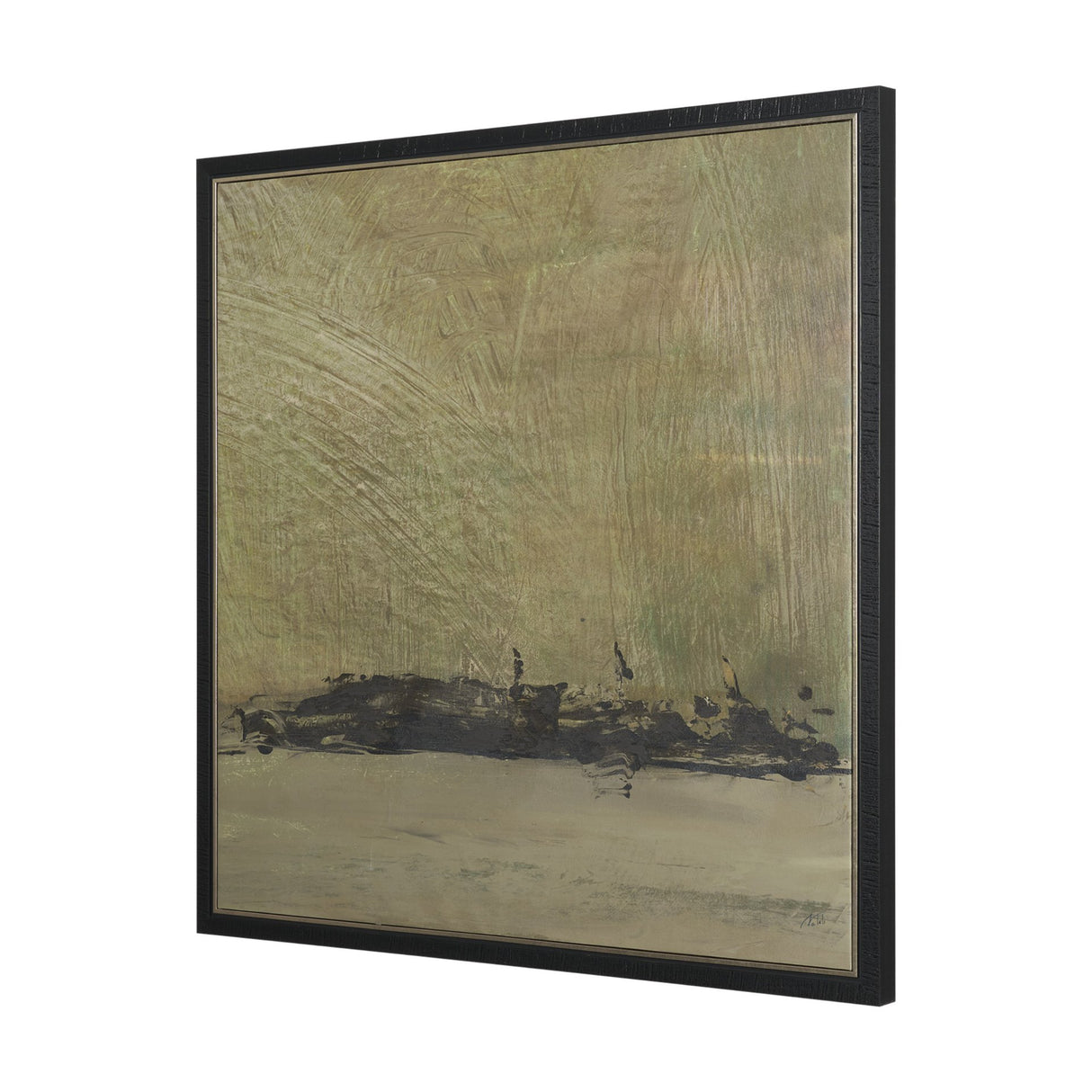 Quiet Presence II by Mercana Studio Hand-Embellished Textured Framed Canvas Artwork from Mercana - Luna Furniture
