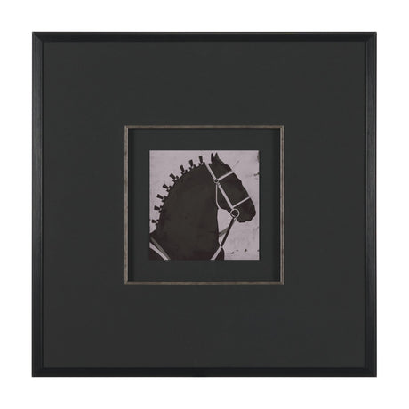 Steed 2 by Mercana Studio Hand-Embellished Framed Artwork Matted under Glass from Mercana - Luna Furniture