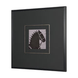 Steed 2 by Mercana Studio Hand-Embellished Framed Artwork Matted under Glass from Mercana - Luna Furniture