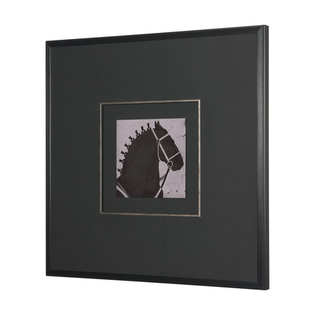 Steed 2 by Mercana Studio Hand-Embellished Framed Artwork Matted under Glass from Mercana - Luna Furniture
